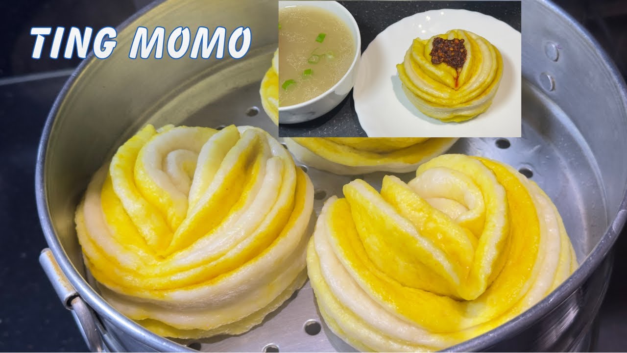 DARJEELING KO FAMOUS T MOMO || TING MOMO RECIPE || SOUP RECIPE ||TIBETAN STEAMED BUN RECIPE