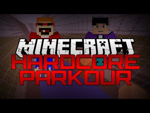 Minecraft: HARDCORE PARKOUR! w/Minecraft4Meh (Minecraft Custom Parkour Map!)
