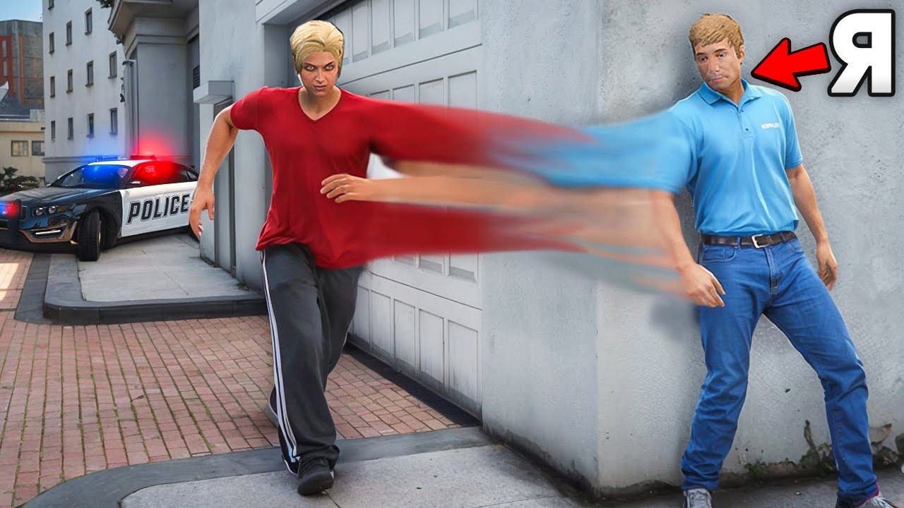 СМЕНИЛ ОБЛИК во время ПОБЕГА ОТ КОПОВ в GTA 5 RP