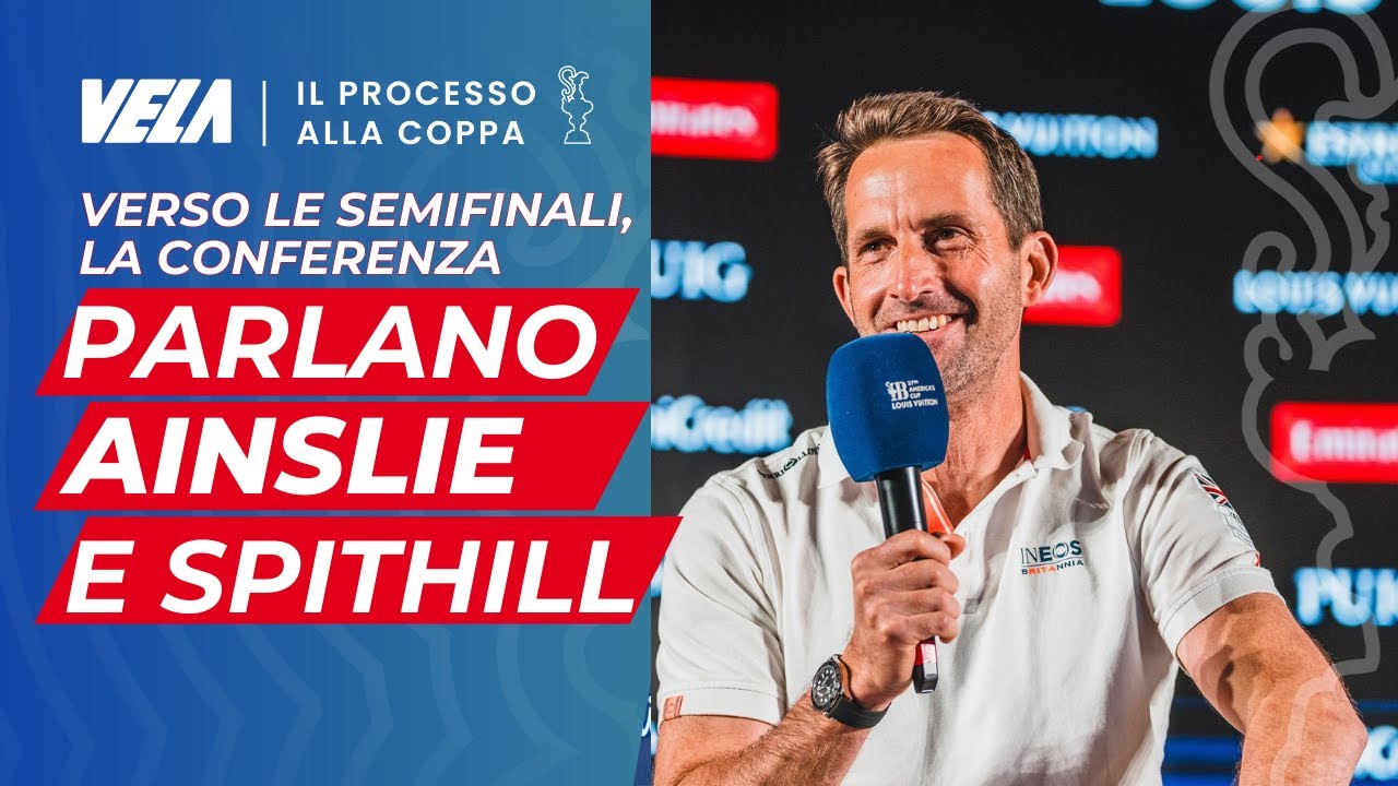 ⁣Louis Vuitton Cup: la conferenza stampa pre semifinali