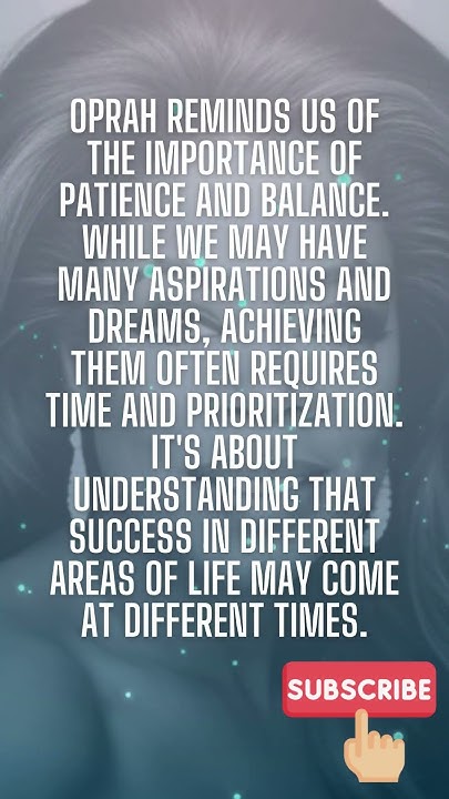 Oprah Winfrey quotes 08 Balancing Life s Blessings Oprah s