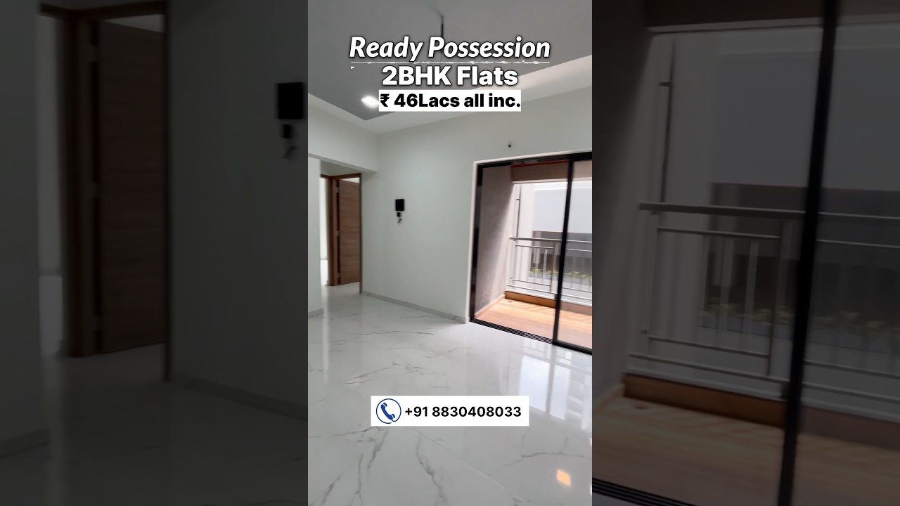 Ready Possession 2BHK Semi-Furnished Flats in Charholi Pune | Call 8830408033