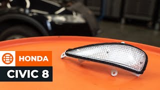 Jak vyměnit Přední světlomet на HONDA CIVIC VIII Hatchback (FN, FK) - online zdarma video