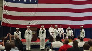 "Old Glory" 13 Folds of the Flag for Fleet CM Ray Kemp