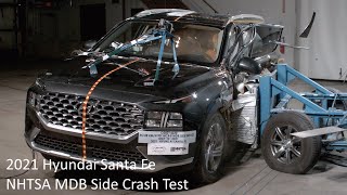 20212022 Hyundai Santa Fe / Hybrid NHTSA MDB Side Crash Test