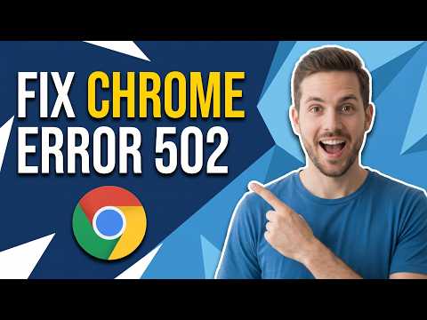 How To Fix Chrome Error 502 (Easy Step-By-Step Guide)