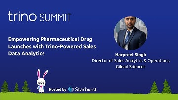 Empowering Pharmaceutical Drug Launches with Trino-Powered Sales Data Analytics