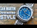 St Martin Watch SN026-G 70s Retro Styling!