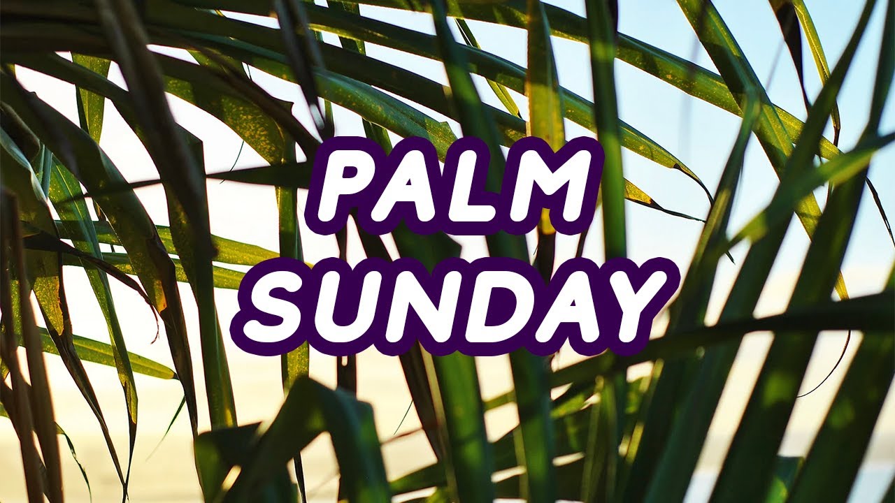 Palm Sunday Of The Passion Of The Lord Catholic Mass On Youtube