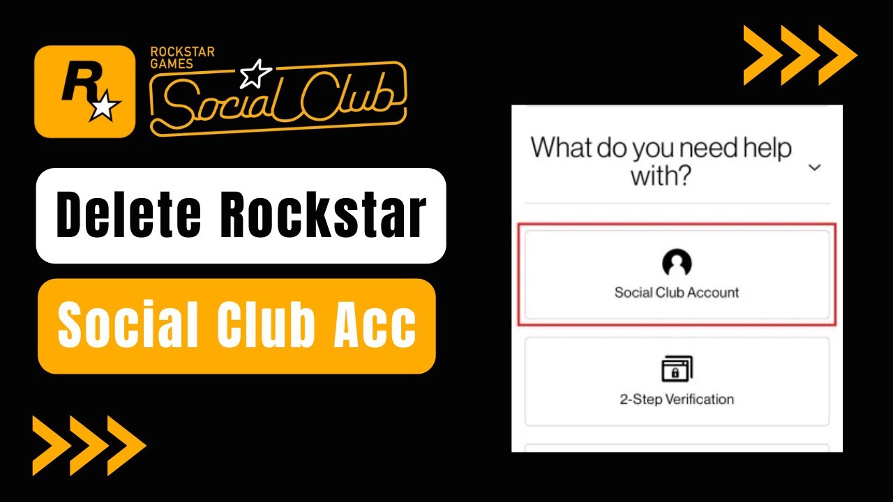 How to Delete Rockstar Social Club Account ! 