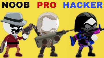 NOOB vs PRO vs HACKER Johnny Trigger ultimate gameplay