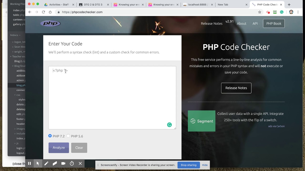PHP code validation - YouTube