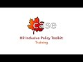 HR Inclusive Policy Toolkit #12: Training (English)
