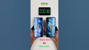 Infinix Note 50s vs 50x BGMI Speed Test Comparison #shorts