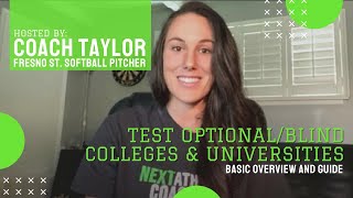 Test Option/Blind College & University Guide