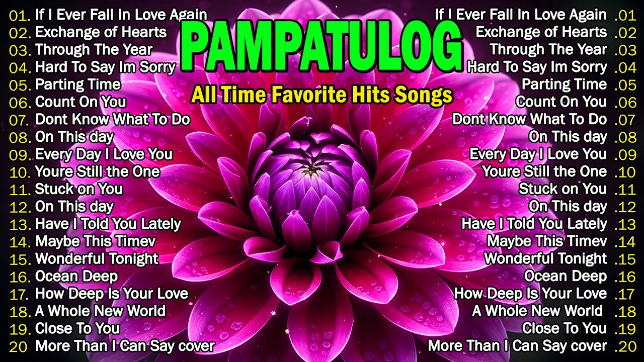 Pampatulog Love Songs Nonstop 2025 | Relaxing Old Love Songs for Sleeping and Stress Relief
