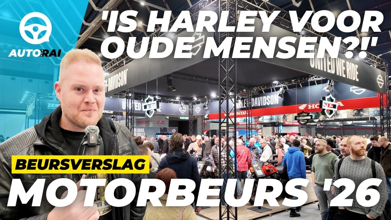 'HARLEY alleen voor oude mensen? Wat een onzin!' | Motorbeurs 2026 - AutoRAI TV Beursverslag