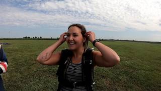 Connie Skydives!