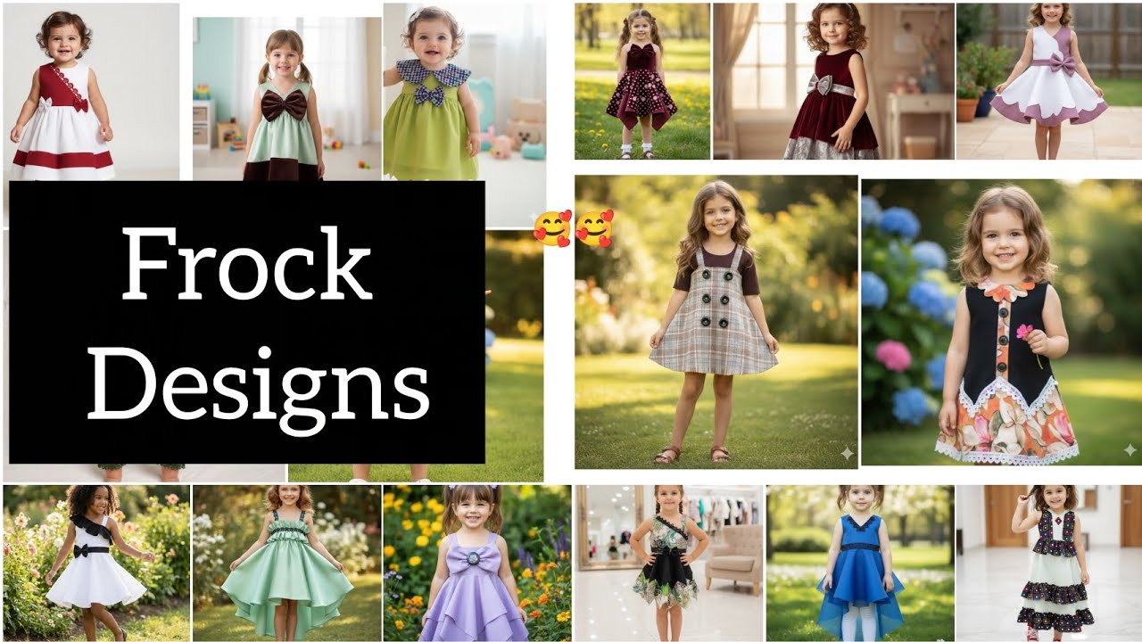 New Frock designs || Baby Frock Designs || Designer Hub By Fajr