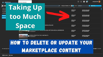 How to Delete & Update MSFS Content (Incl. World Updates)