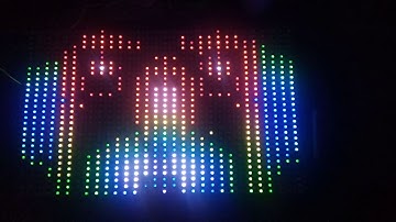 LED Matrix 30x30(900pixels) Wifi to ESP8266 at 40fps