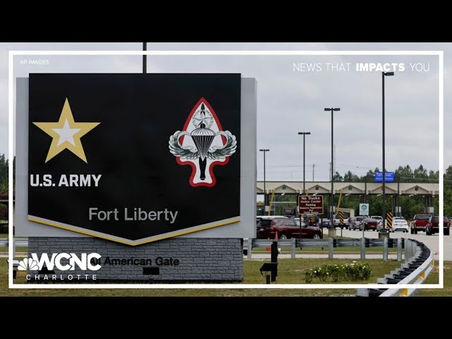 Fort Liberty renamed Fort Bragg. This time it's named after