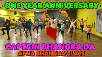 CAPTAIN BHANGRA DA | Daljeet Mattu | Apna Bhangra Class | Mukesh Choreography