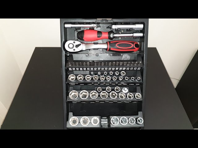 Parkside Socket Set High Quality PSSS 61 C3 - YouTube