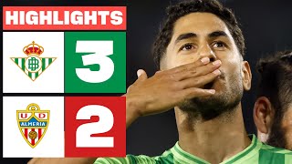 REAL BETIS 3 - 2 UD ALMERÍA | HIGHLIGHTS LALIGA EA SPORTS