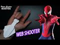 How to make spiderman web shooter out of paper origami