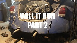 Garage Find 1968 VW Beetle | WILL IT RUN Part 2