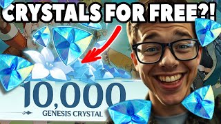How To Get 10,000 Free Crystals In Genshin Impact Easy Glitch 2024