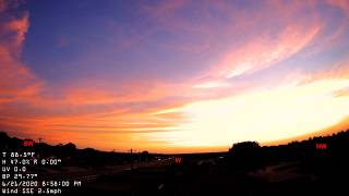 Abilene 24 Hours Time Lapse - 20200621 Sunday West