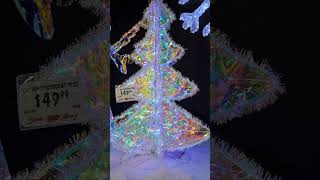 Pretty iridescent tree @ Menards! #whatheidisees #christmas #christmastrees #pretty #menards
