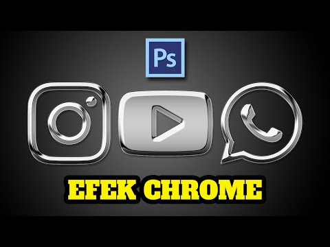 Cara Mudah Membuat Efek Chrome di Photoshop