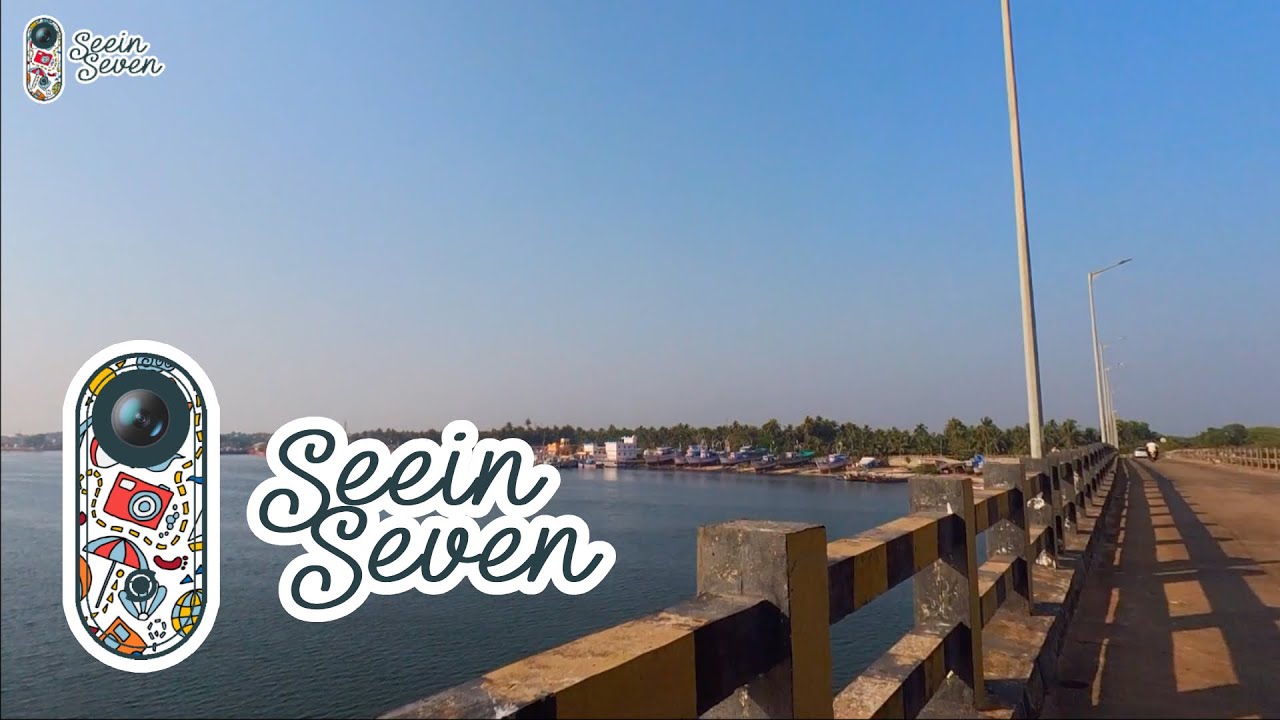 Malpe harbour over Padukere bridge scenic walk | Seein Seven