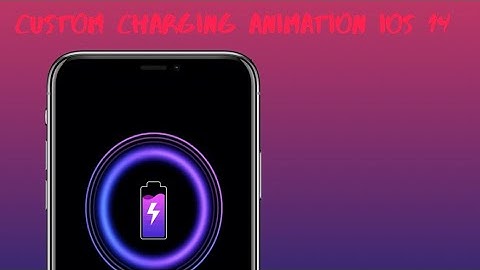 How To Create A Custom Charging Animation On iPhone