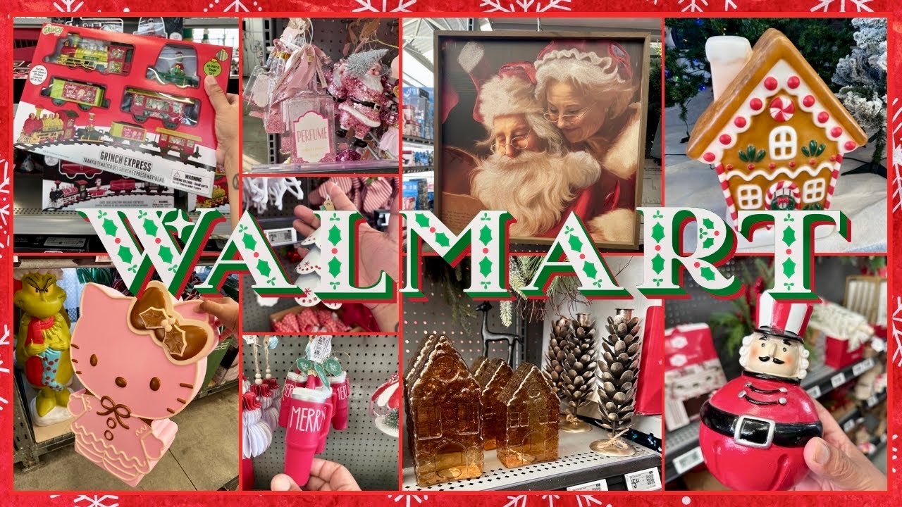 НОВЫЕ рождественские находки Walmart 2025 🎄 Уютный, популярный и бюджетный декор! 👑 Рождество в W...