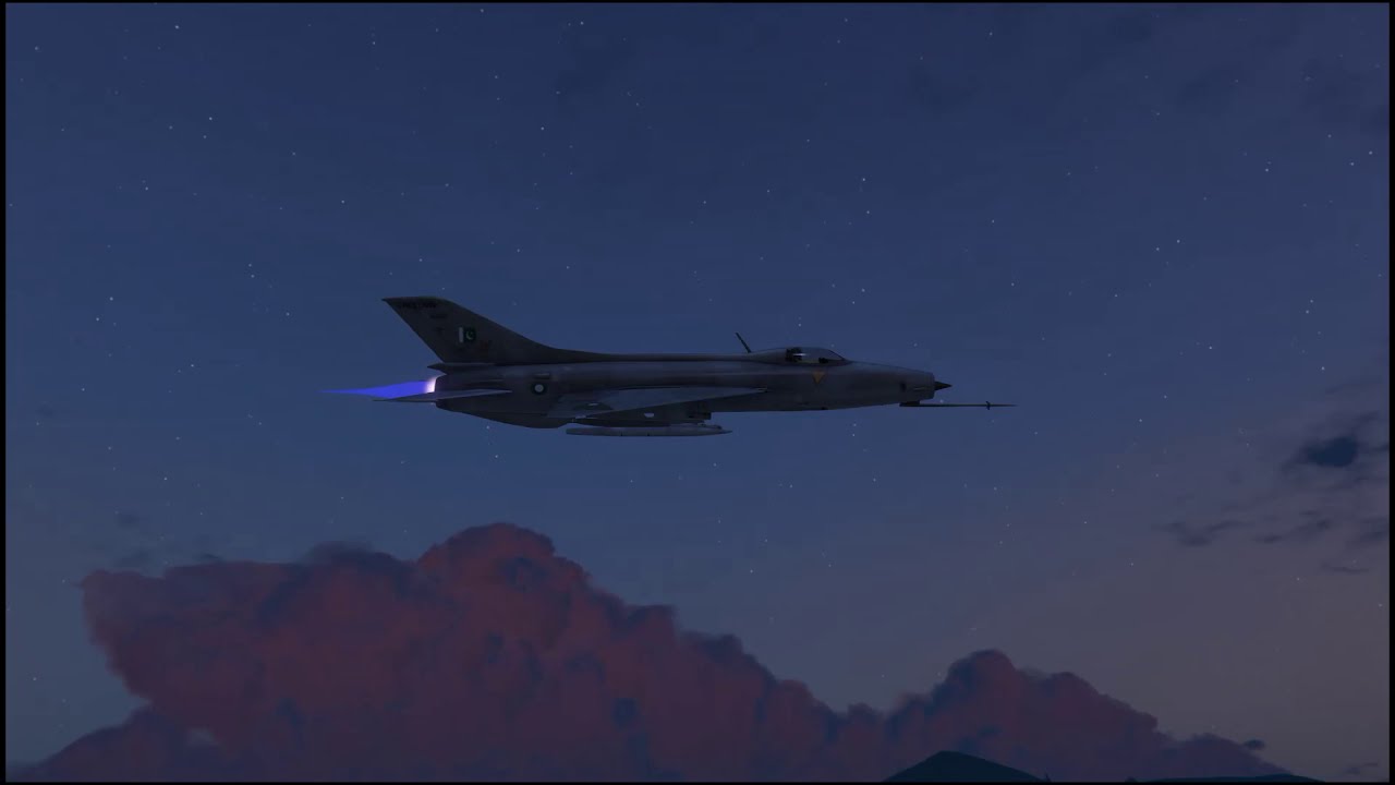 Pakistan F7 Maneuver and combat - GTAV 