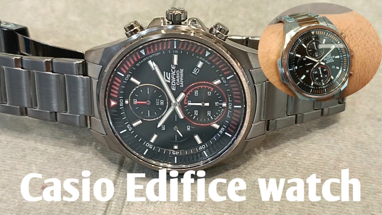 | - watch Casio YouTube Edifice | EFR-S572GS-1AVUDF (ED508) #alwaysattractive mens