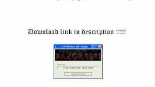 Key generator CD-Key For CoD4