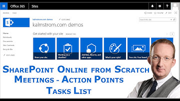 Action Points List Template - SharePoint Meetings Management