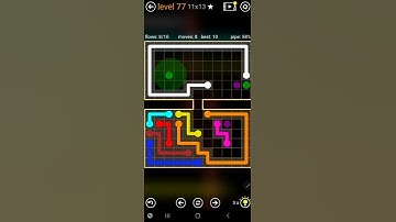 How To Solve Flow Free Hourglass Pack Level 77 11x13 Board Hard Walk Through Solution Walkthrough