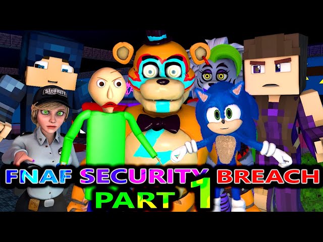 FNAF Security Breach In Real Life (Part 1) 