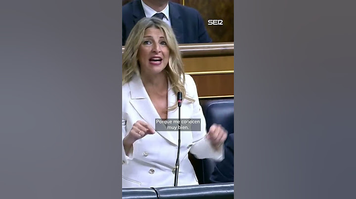 YOLANDA DÍAZ, contra el PP: "Lo único que hacen es DAÑAR a la gente"