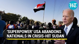 India evacuates, U.S. abandons citizens in crisis-hit Sudan; Biden faces backlash | Details