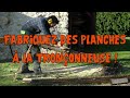 Fabriquez vos planches a la Tronçonneuse avec une gruminette faite maison (Chainsaw Mill)