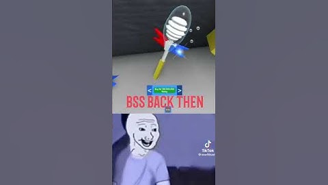 bss back then vs now