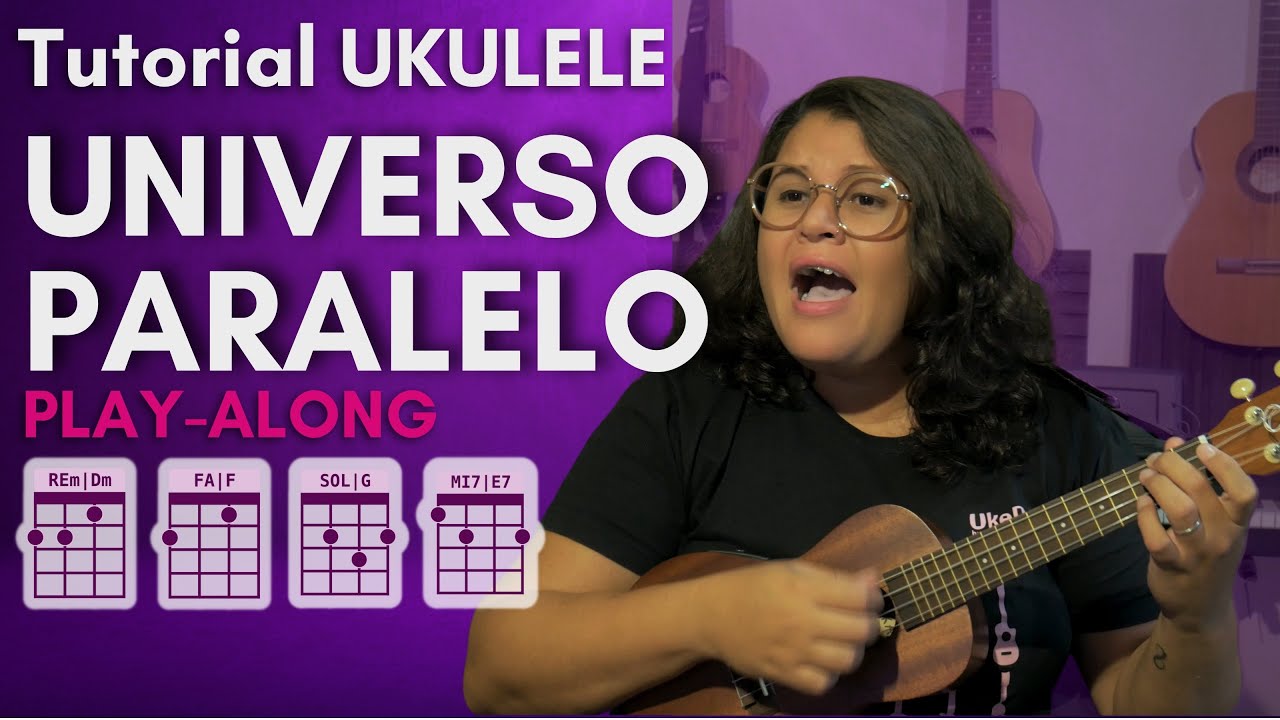 Universo paralelo (Nahuel Pennisi - La Konga) | Tutorial Ukulele Play Along  - YouTube