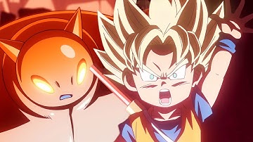 Goku vs Tamagami [4K 60FPS] Goku goes super saiyan 2 | Dragon Ball Daima  Episode 8